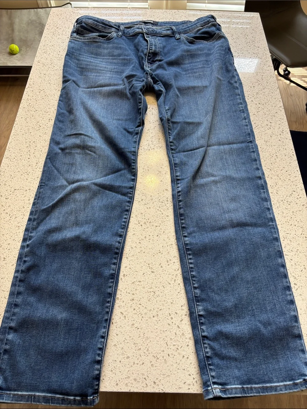 Mavi Men's Dark Blue Slim Straight Jeans 38x34